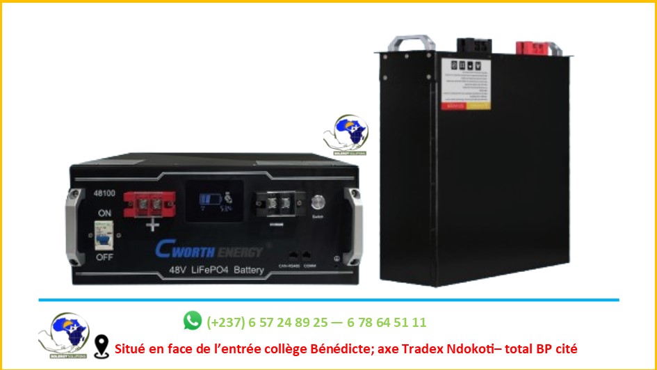 BATTERIE LITHIUM 5KWH/48V CWT